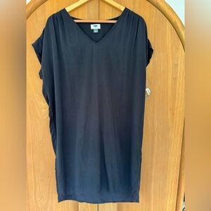 Old Navy NWT Black Rayon Dress Size M